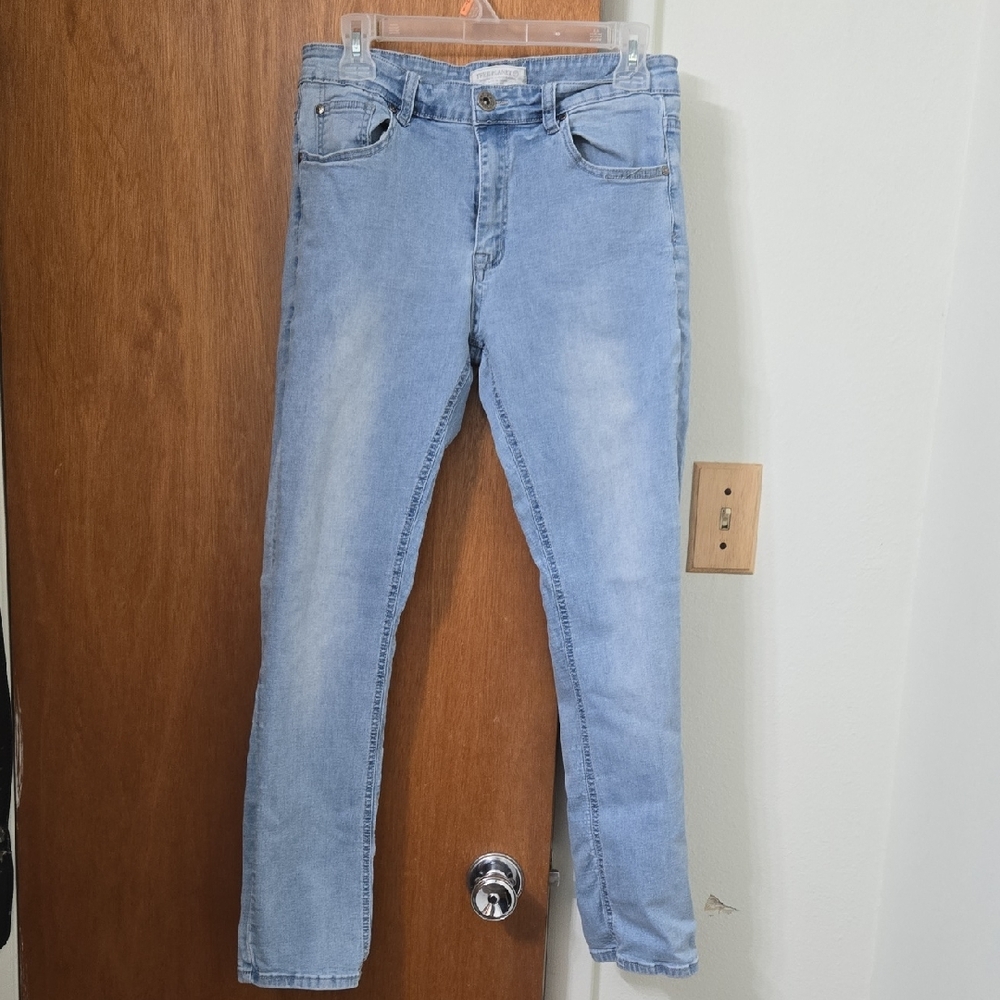 Free Planet Blue Skinny Jeans Classic Style